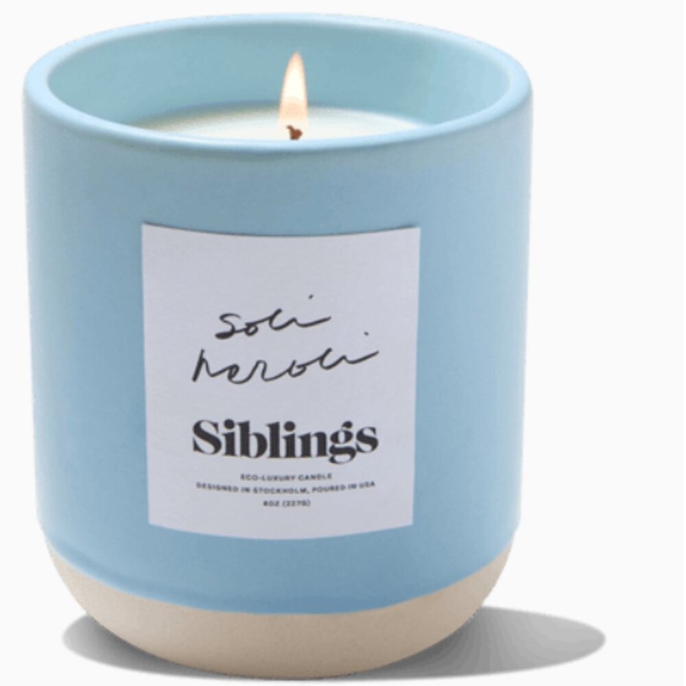 Siblings Soli Neroli 8oz Candle